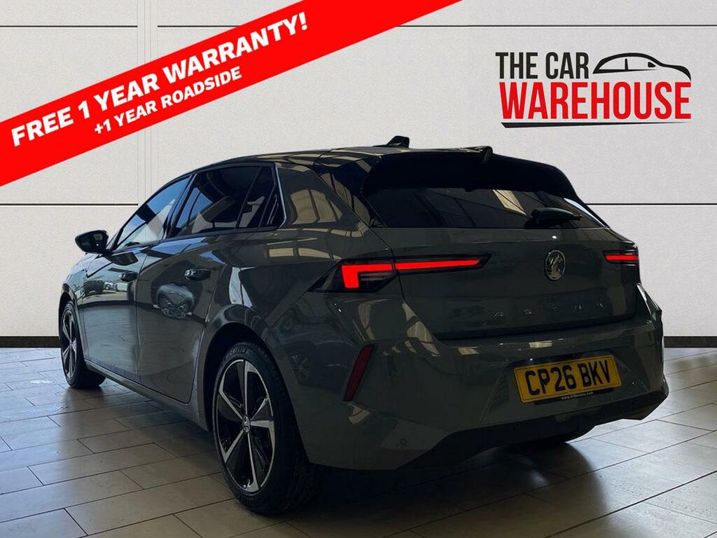 Vauxhall Astra 1.2 Turbo 130 Griffin CP26BKV Grey #2