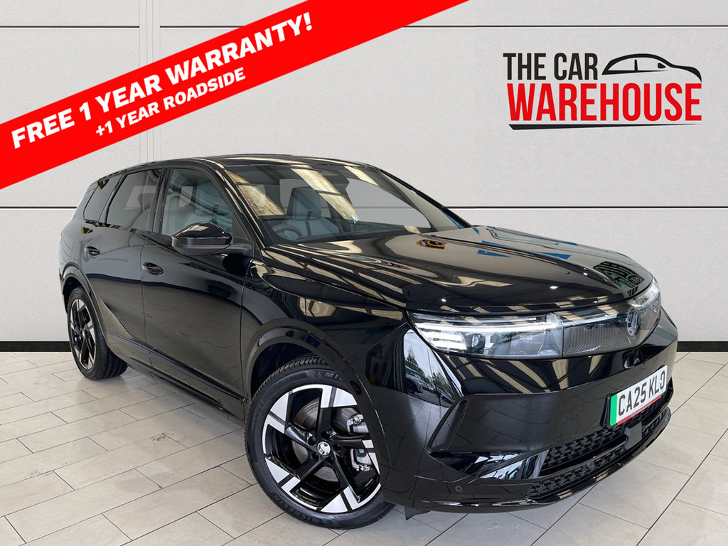 Vauxhall Grandland 157Kw Ultimate 73Kwh Panoramic Roof Black