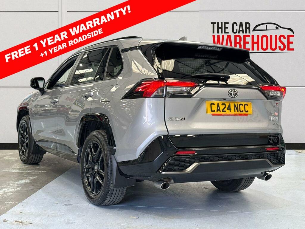 Toyota Rav 4 2.5 Vvt-i Hybrid Gr Sport Cvt Bi-tone CA24NCC Silver #2