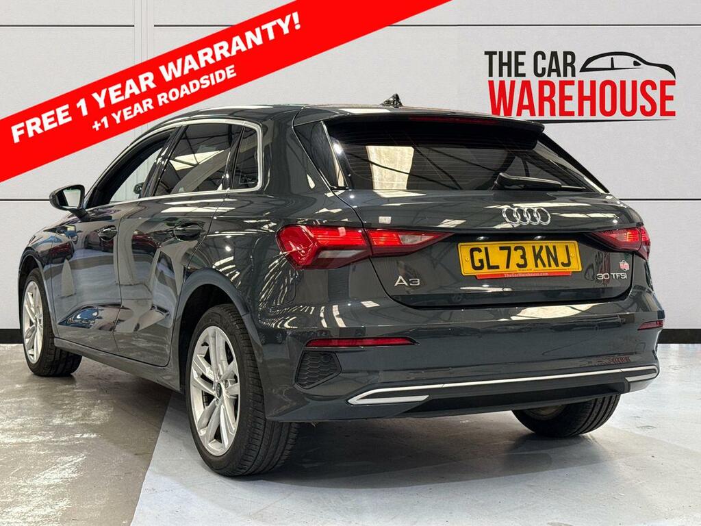 Audi A3 30 Tfsi Sport GL73KNJ Grey #2