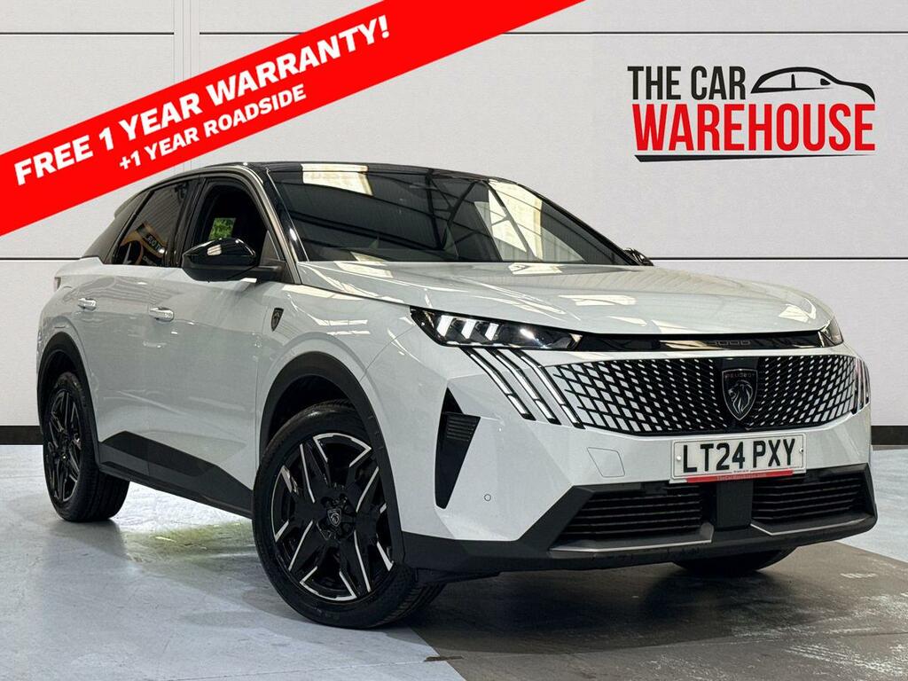 Peugeot 3008 1.2 Hybrid 136 Gt E-dsc6 White