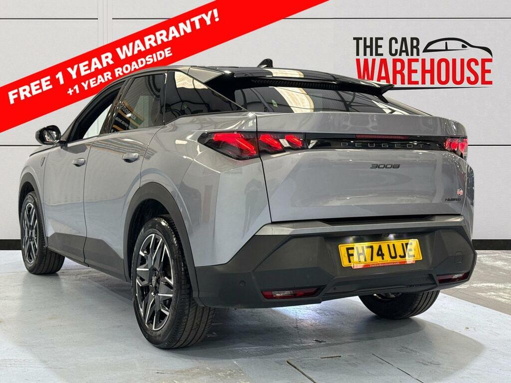 Peugeot 3008 1.2 Hybrid 136 Gt E-dsc6 FH74UJE Grey #2