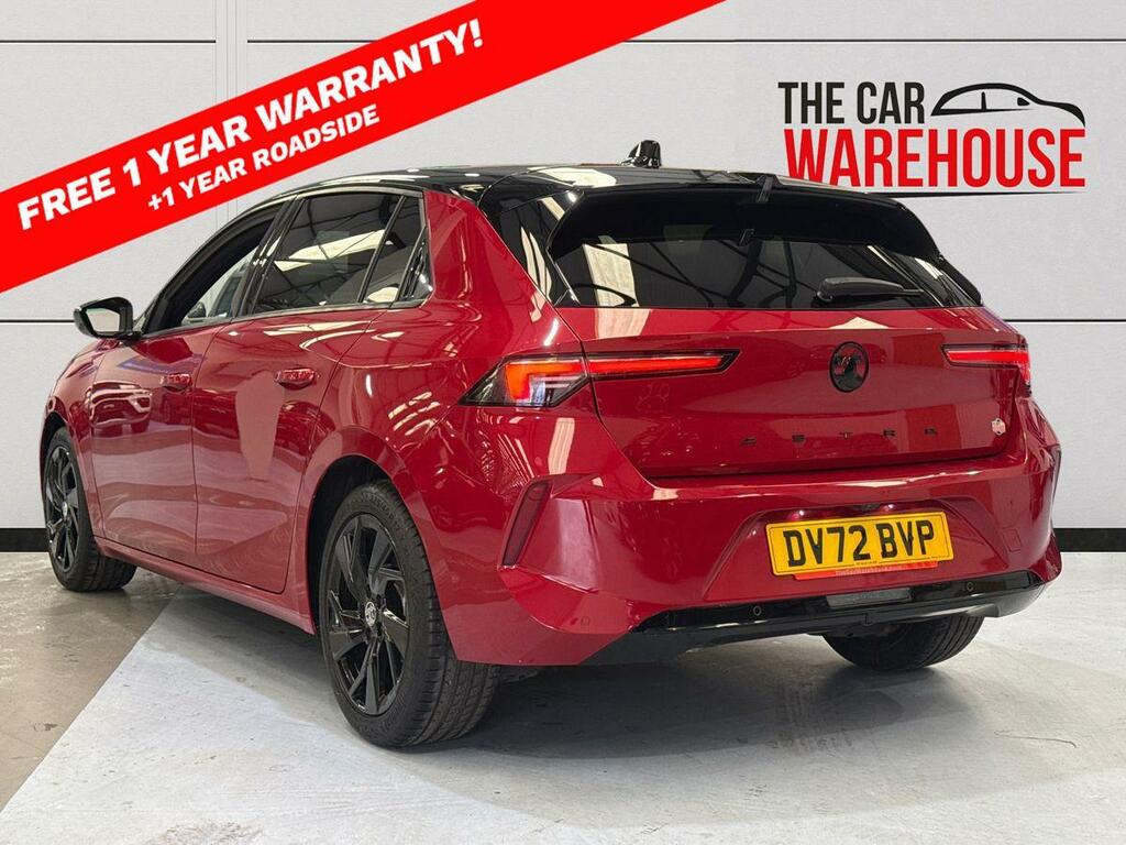 Vauxhall Astra 1.2 Turbo 130 Gs Line DV72BVP Red #2