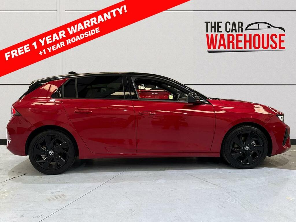 Vauxhall Astra 1.2 Turbo 130 Gs Line DV72BVP Red #6
