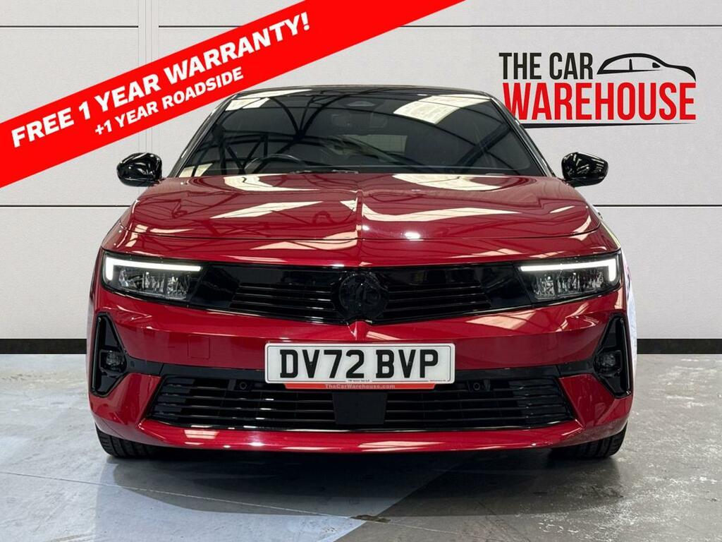 Vauxhall Astra 1.2 Turbo 130 Gs Line DV72BVP Red #5