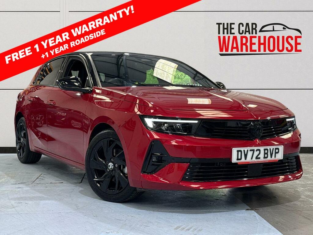 Vauxhall Astra 1.2 Turbo 130 Gs Line Red