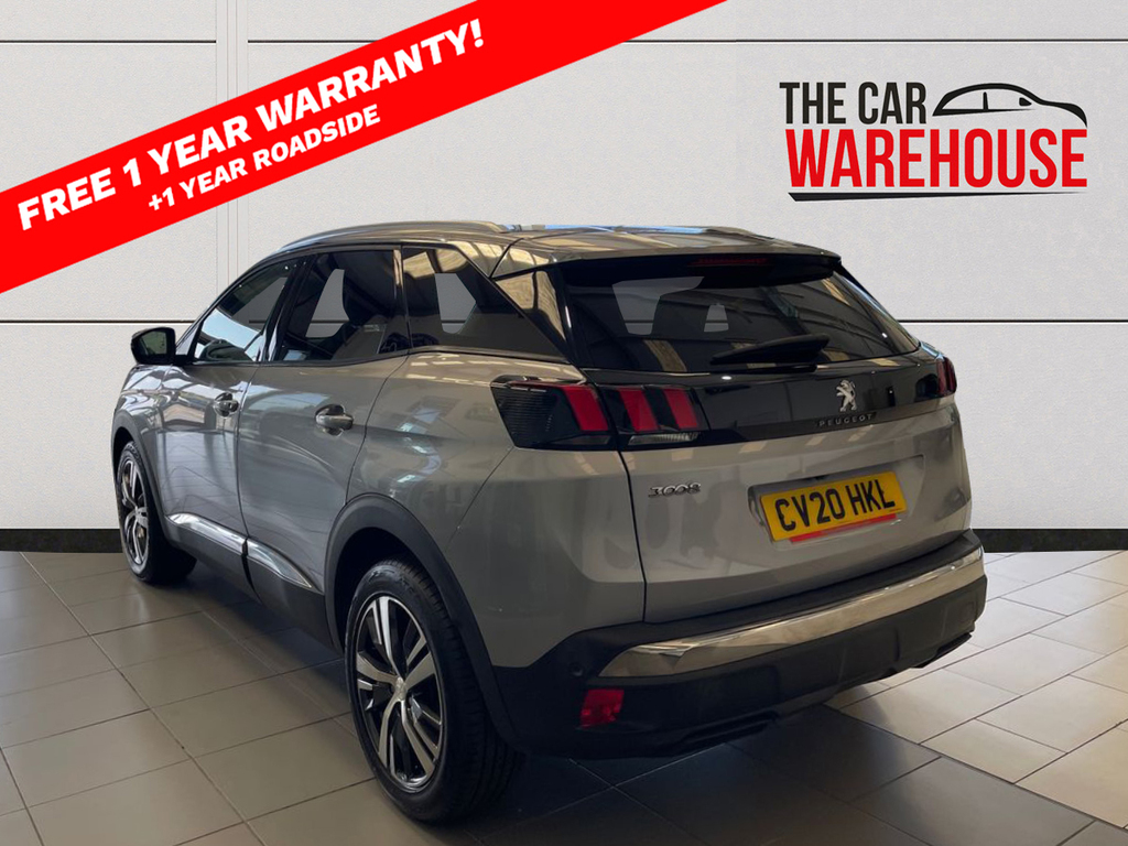 Peugeot 3008 1.2 Puretech Allure CV20HKL Grey #2