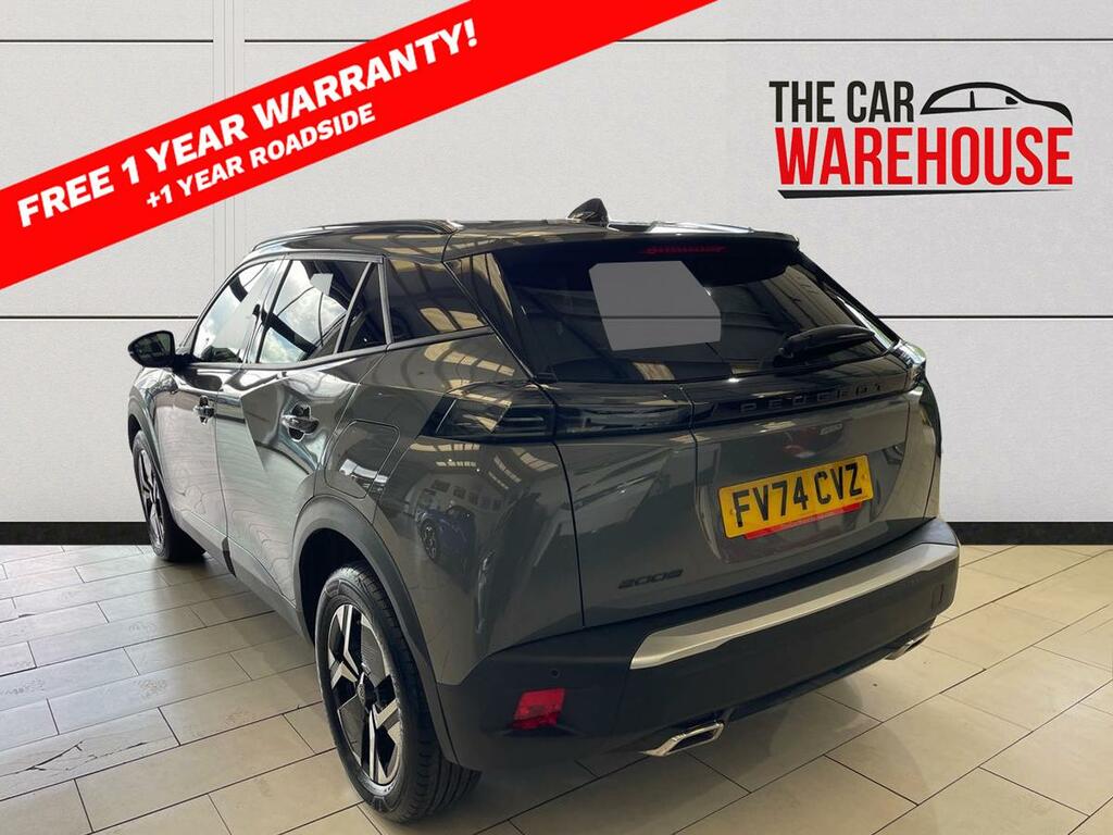 Peugeot 2008 1.2 Puretech 130 Allure FV74CVZ Grey #2