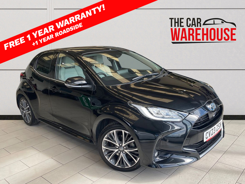 Toyota Yaris 1.5 Hybrid Excel Cvt CV23ZSN Black