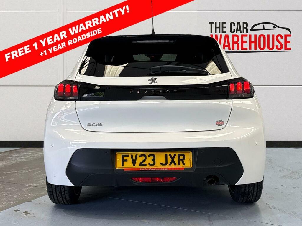 Peugeot 208 1.2 Puretech 100 Active Premium Eat8 FV23JXR White #5