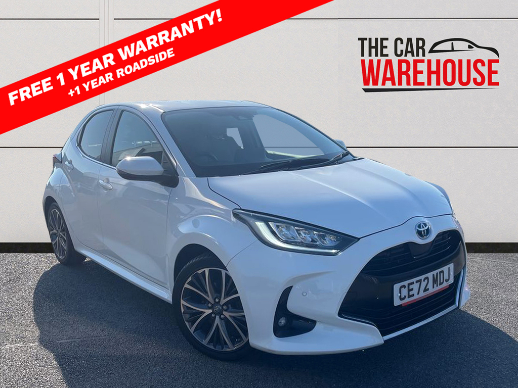 Toyota Yaris 1.5 Hybrid Excel Cvt CE72MDJ White