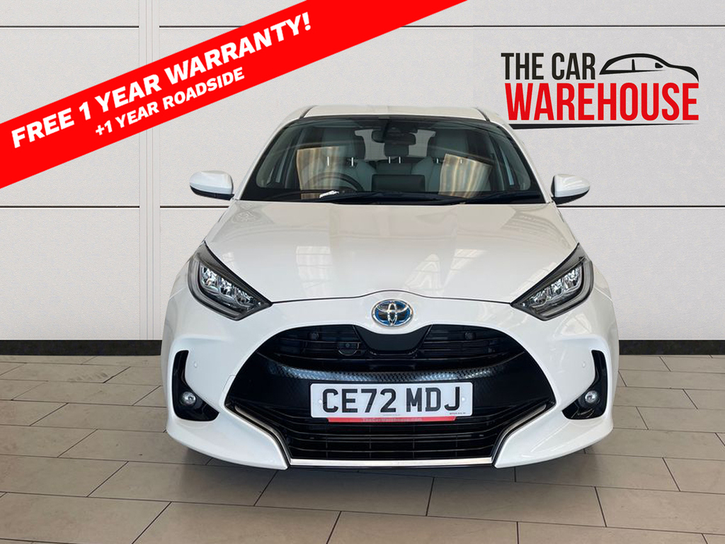 Toyota Yaris 1.5 Hybrid Excel Cvt CE72MDJ White #5