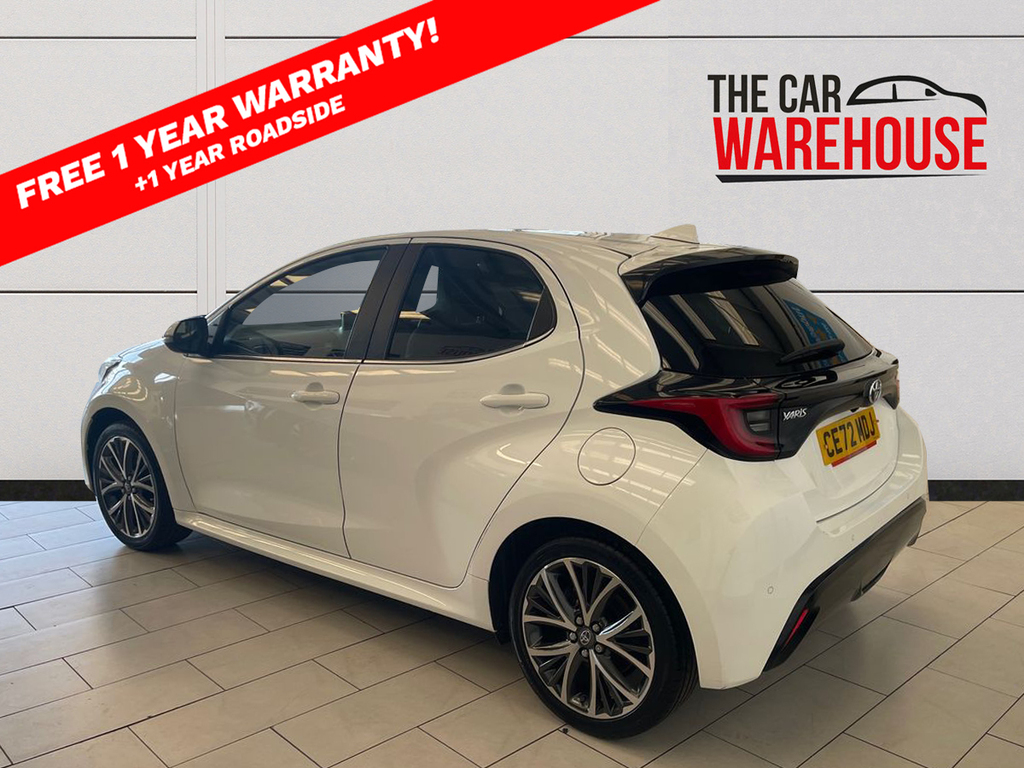 Toyota Yaris 1.5 Hybrid Excel Cvt CE72MDJ White #2