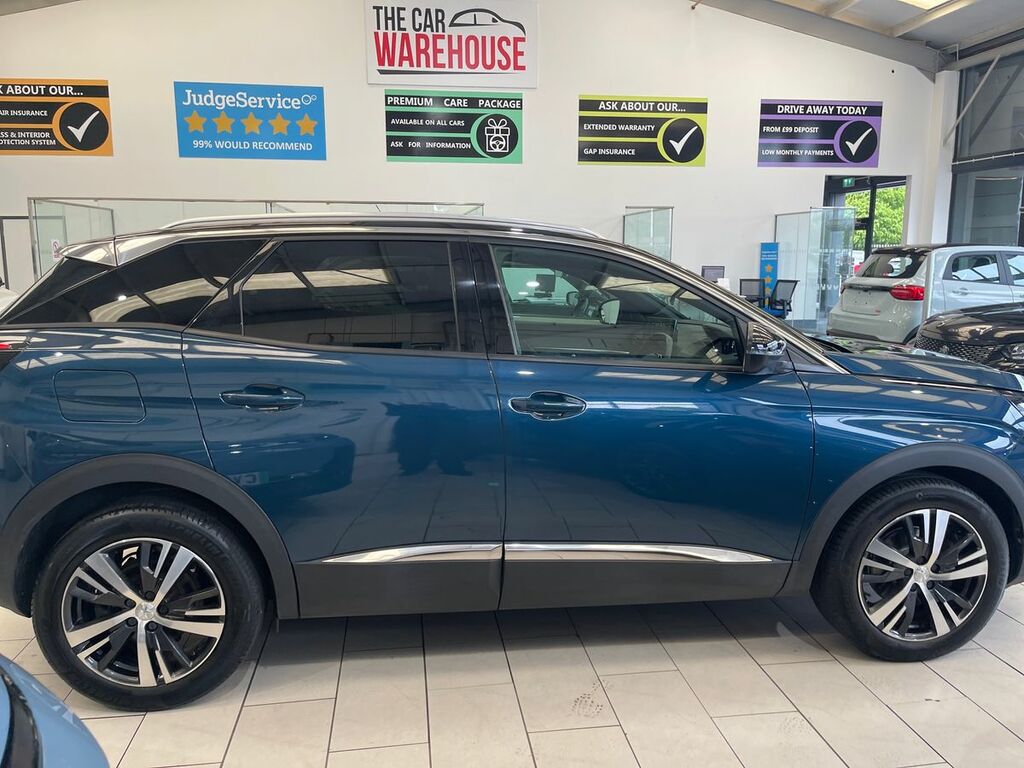 Peugeot 3008 1.2 Puretech Allure Premium Eat8 CE23UWM Blue #6