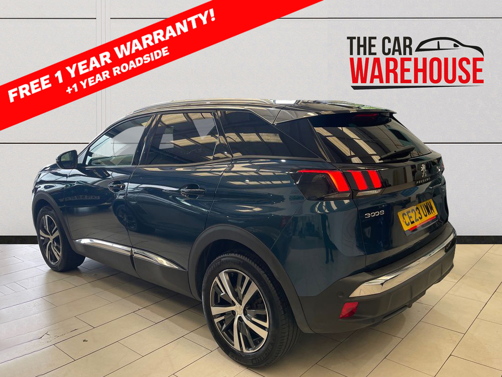 Peugeot 3008 1.2 Puretech Allure Premium Eat8 CE23UWM Blue #2