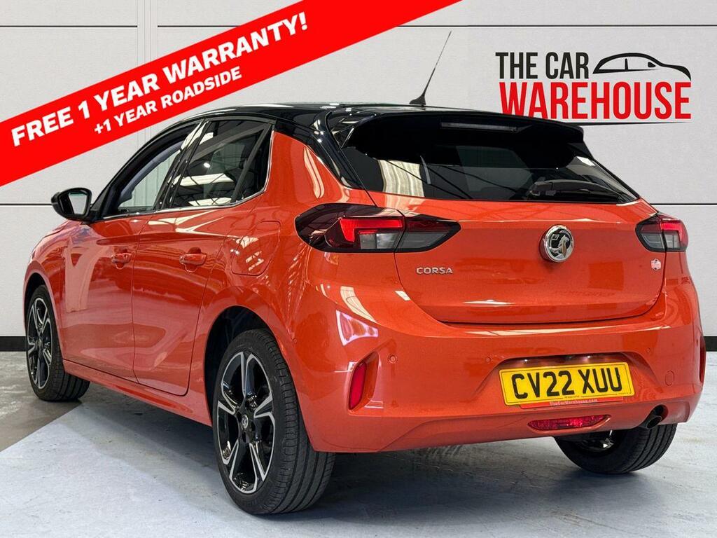 Vauxhall Corsa 1.2 Turbo Elite Edition CV22XUU Orange #2