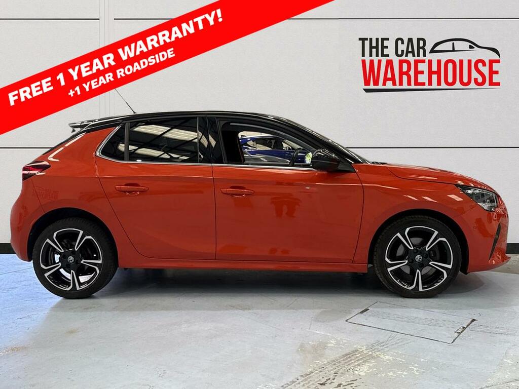 Vauxhall Corsa 1.2 Turbo Elite Edition CV22XUU Orange #6