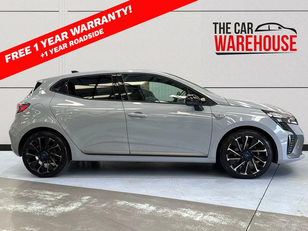 Renault Clio 1.6 E-tech Full Hybrid 145 Esprit Alpine FV24YWO Grey #6