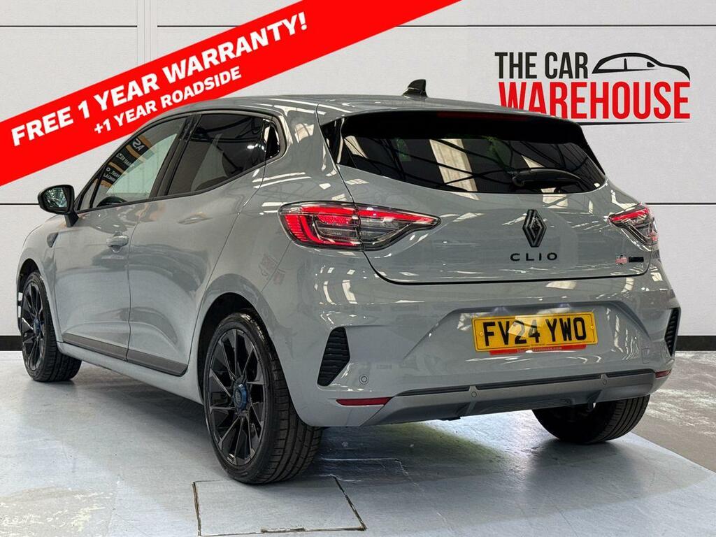 Renault Clio 1.6 E-tech Full Hybrid 145 Esprit Alpine FV24YWO Grey #2