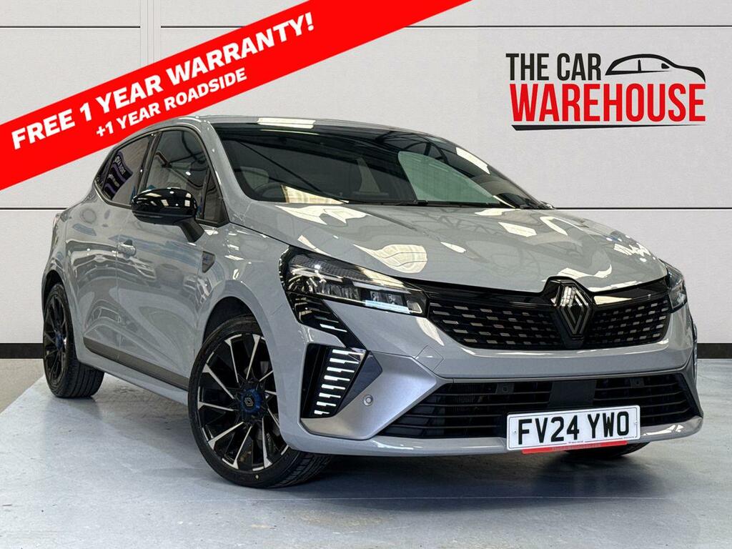 Renault Clio 1.6 E-tech Full Hybrid 145 Esprit Alpine Grey
