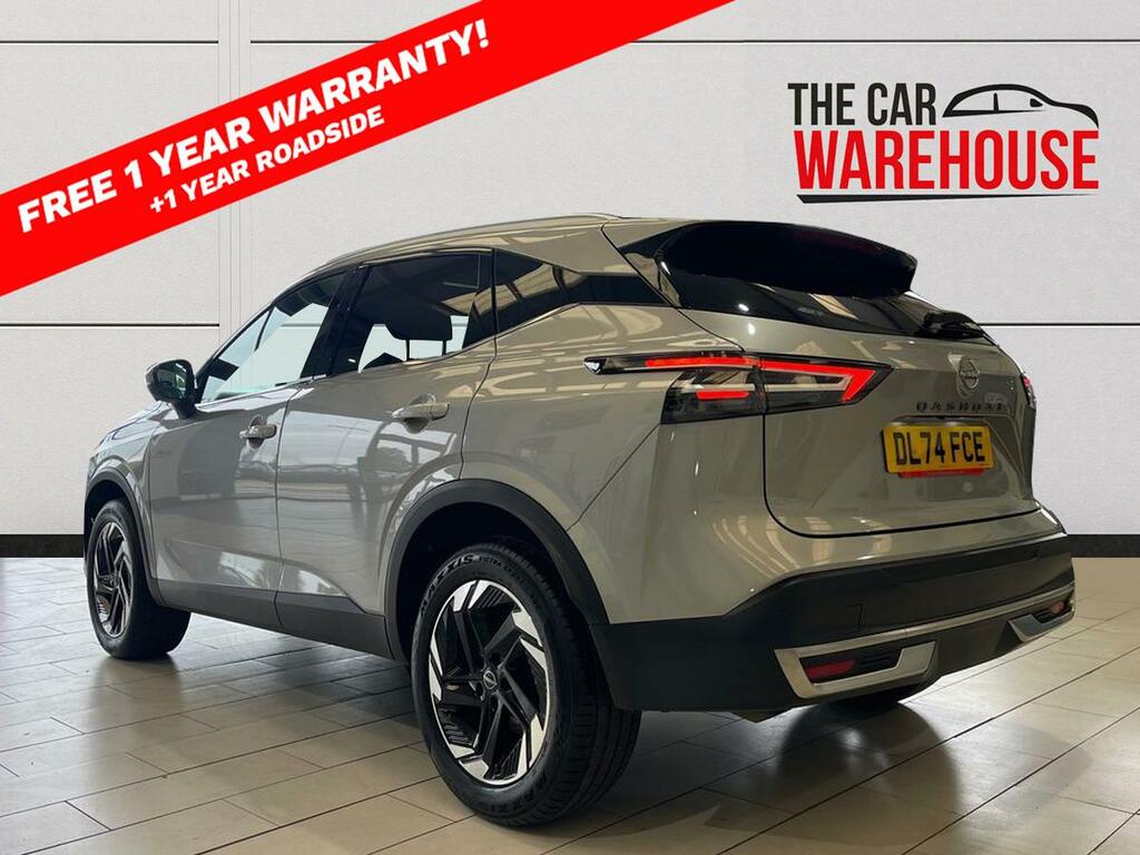Nissan Qashqai 1.3 Dig-t Mh N-connecta DL74FCE Silver #2