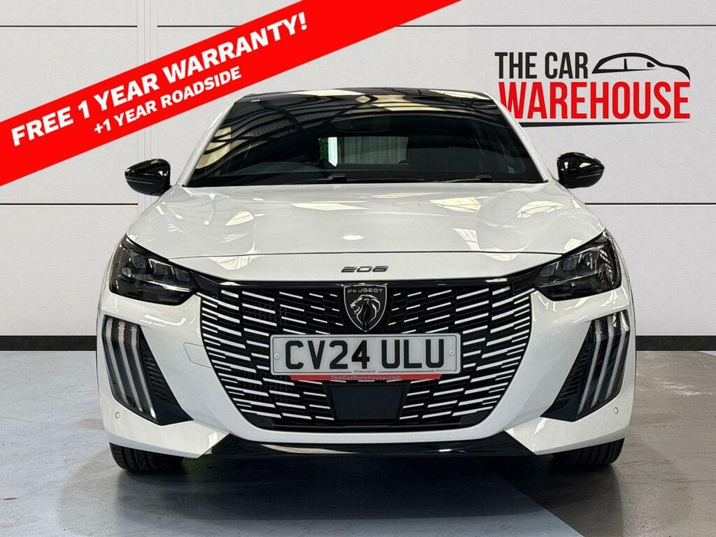 Peugeot 208 1.2 Puretech 100 Gt CV24ULU White #5