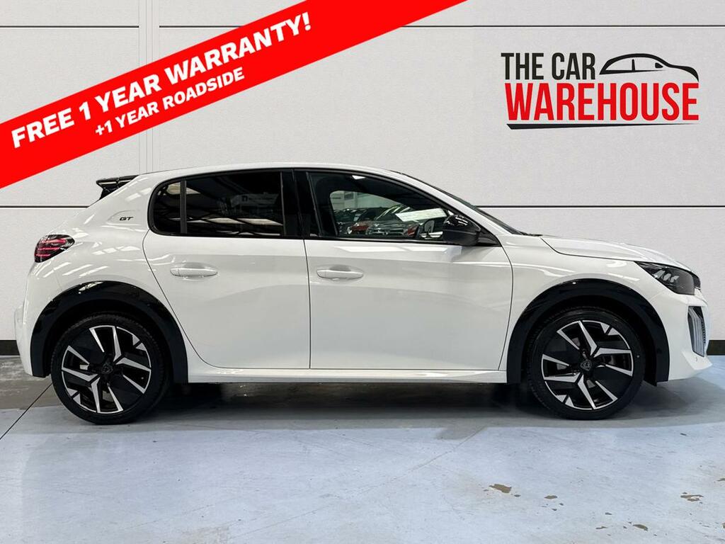 Peugeot 208 1.2 Puretech 100 Gt CV24ULU White #6