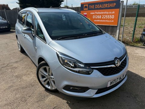 Vauxhall Zafira Tourer Sri Nav T HT17NJV Silver #5