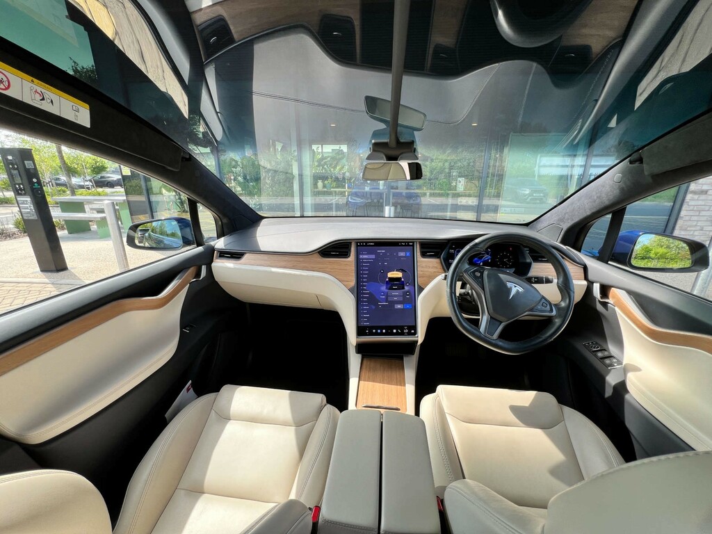 Tesla Model X Dual Motor Long Range Plus 4Wde Blue #21