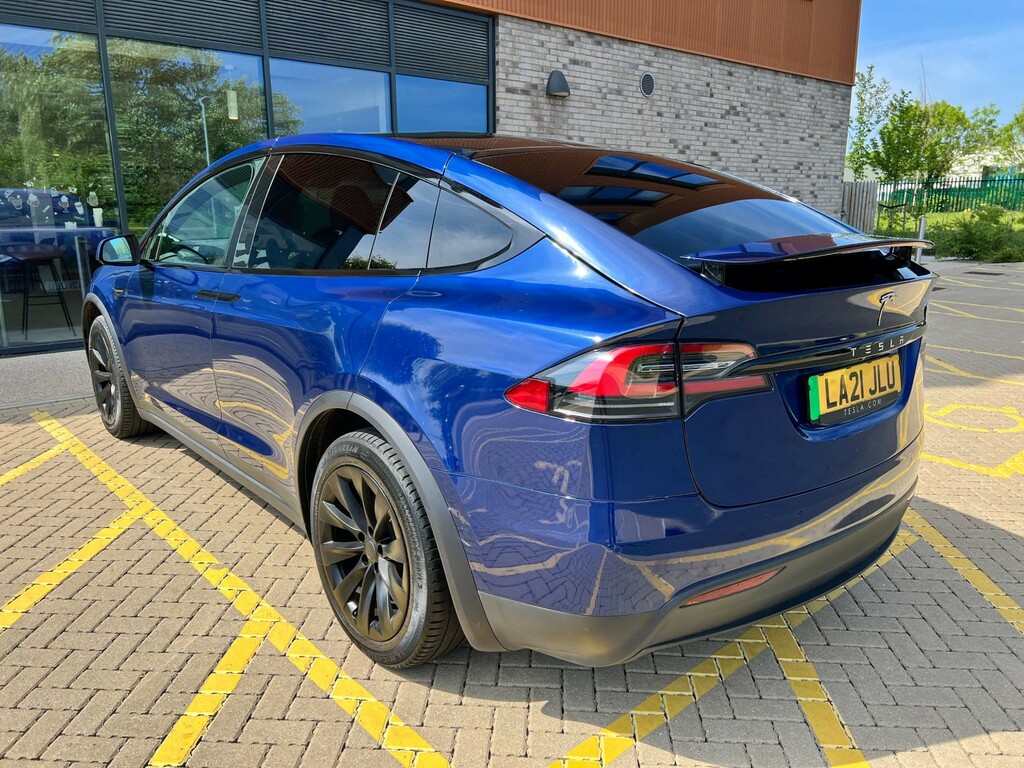 Tesla Model X Dual Motor Long Range Plus 4Wde Blue #30