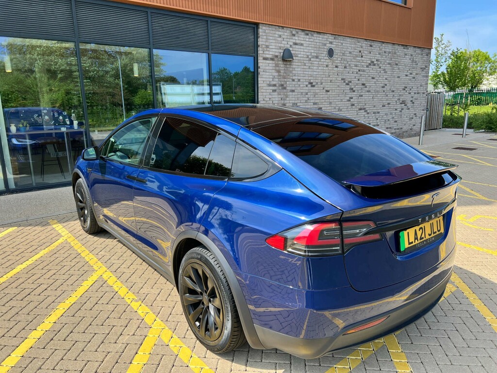 Tesla Model X Dual Motor Long Range Plus 4Wde Blue #31