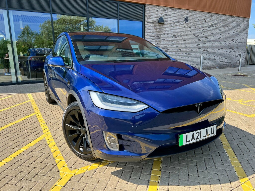 Tesla Model X Dual Motor Long Range Plus 4Wde Blue #13