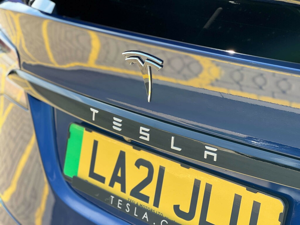 Tesla Model X Dual Motor Long Range Plus 4Wde Blue #9