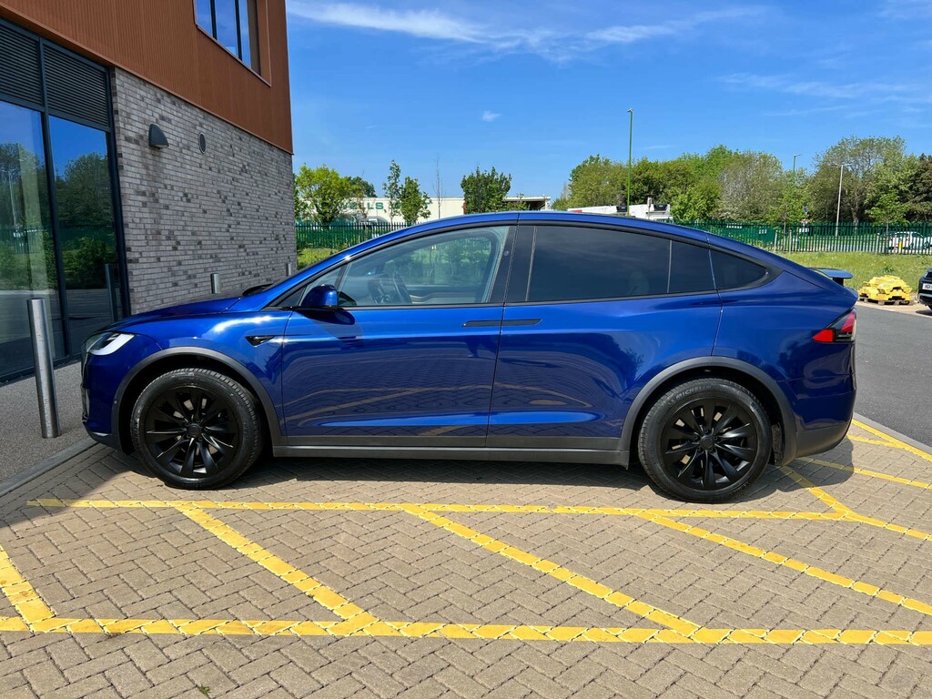 Tesla Model X Dual Motor Long Range Plus 4Wde Blue #34