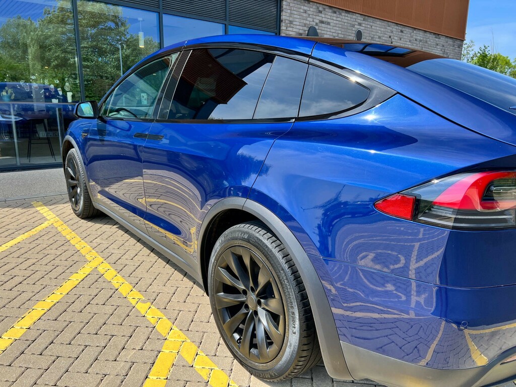 Tesla Model X Dual Motor Long Range Plus 4Wde Blue #33
