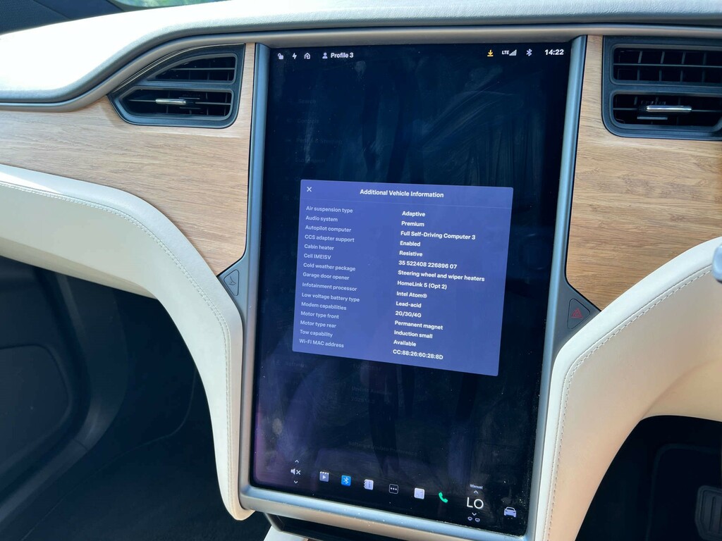 Tesla Model X Dual Motor Long Range Plus 4Wde Blue #26