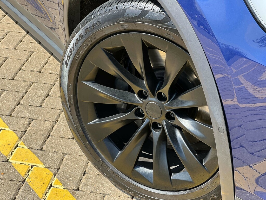 Tesla Model X Dual Motor Long Range Plus 4Wde Blue #14