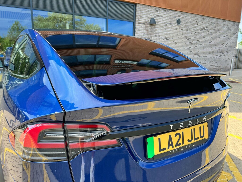 Tesla Model X Dual Motor Long Range Plus 4Wde Blue #32