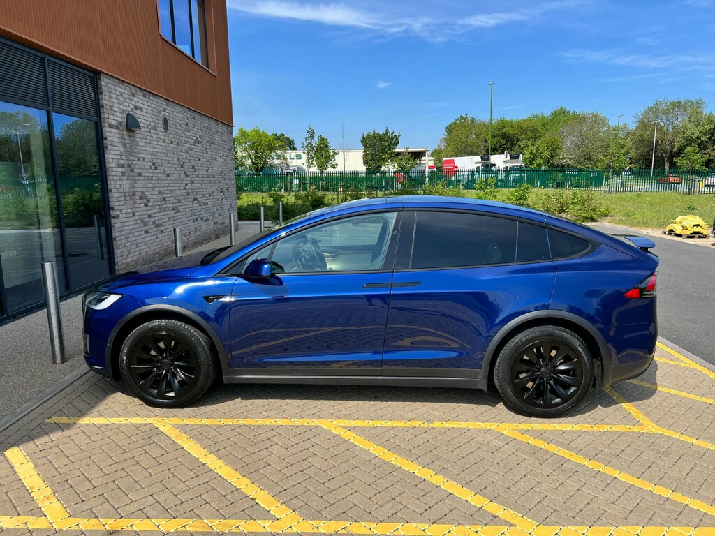 Tesla Model X Dual Motor Long Range Plus 4Wde Blue #8