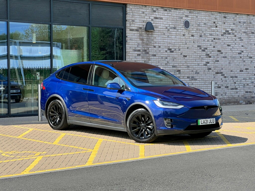 Tesla Model X Dual Motor Long Range Plus 4Wde Blue #10