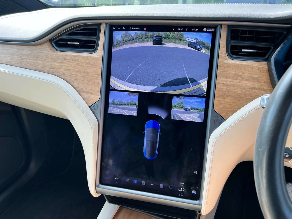 Tesla Model X Dual Motor Long Range Plus 4Wde Blue #35