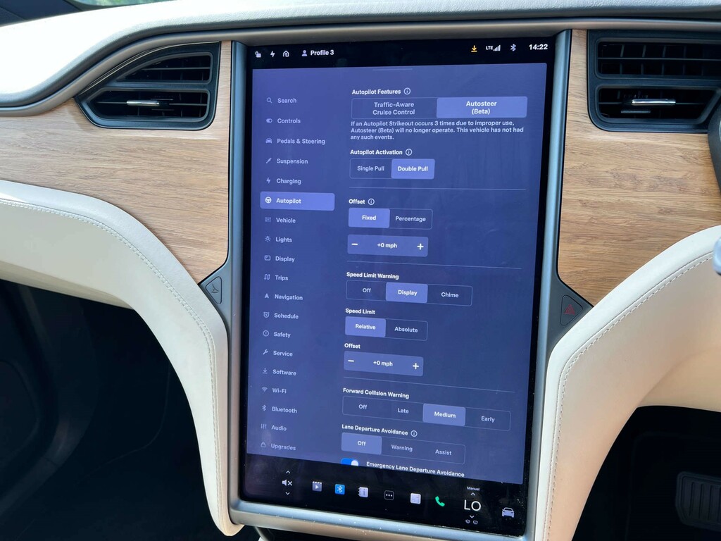 Tesla Model X Dual Motor Long Range Plus 4Wde Blue #24