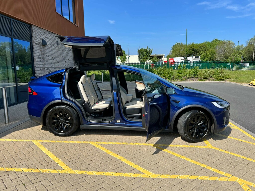 Tesla Model X Dual Motor Long Range Plus 4Wde Blue #29