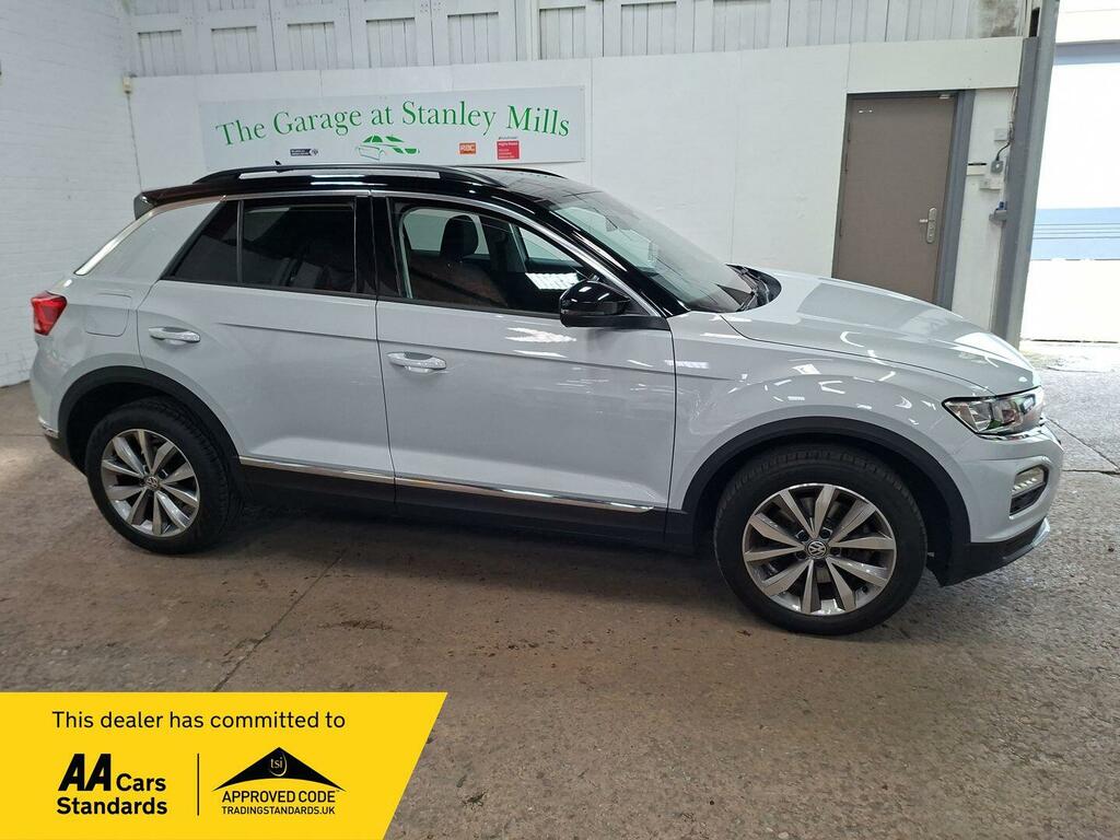 Volkswagen T-Roc 1.5 Tsi Evo Design Euro 6 Ss Silver