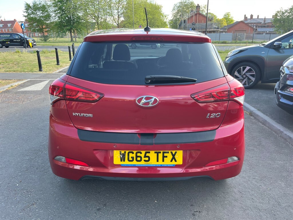 Hyundai I20 Mpi Premium Se WG65TFX Red #5