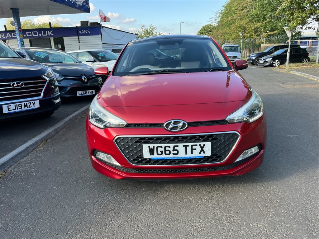 Hyundai I20 Mpi Premium Se WG65TFX Red #3