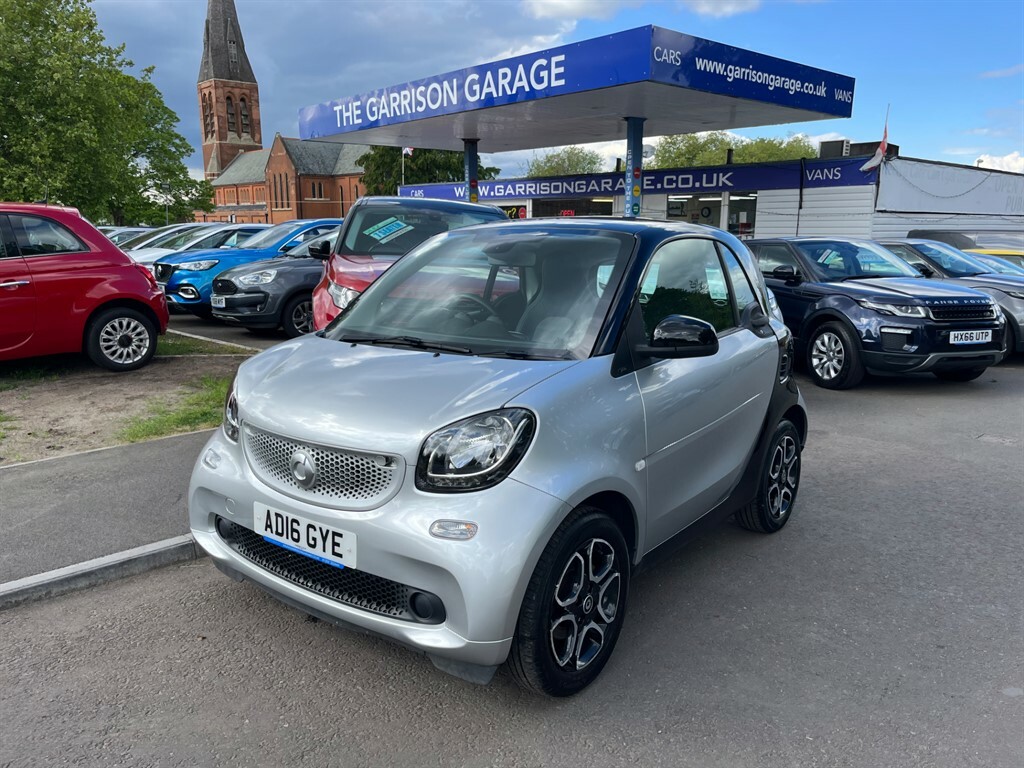 Smart Fortwo Coupe Prime Premium T Silver