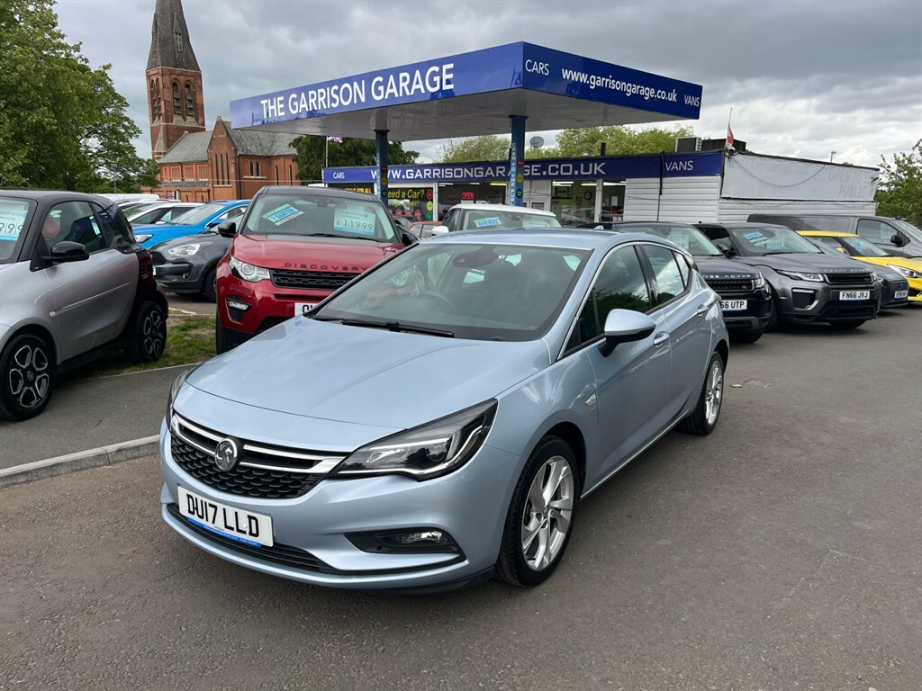 Vauxhall Astra Sri Nav Silver