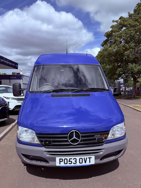 Mercedes-Benz Sprinter 413 Cdi Pv 2003 Blue #10