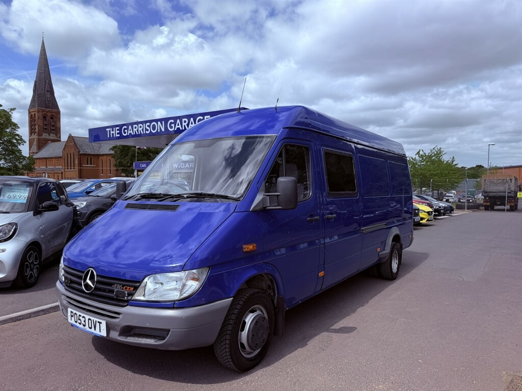 Mercedes-Benz Sprinter 413 Cdi Pv 2003 Blue #1